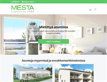 Tablet Screenshot of mesta.fi