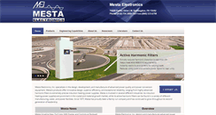 Desktop Screenshot of mesta.com